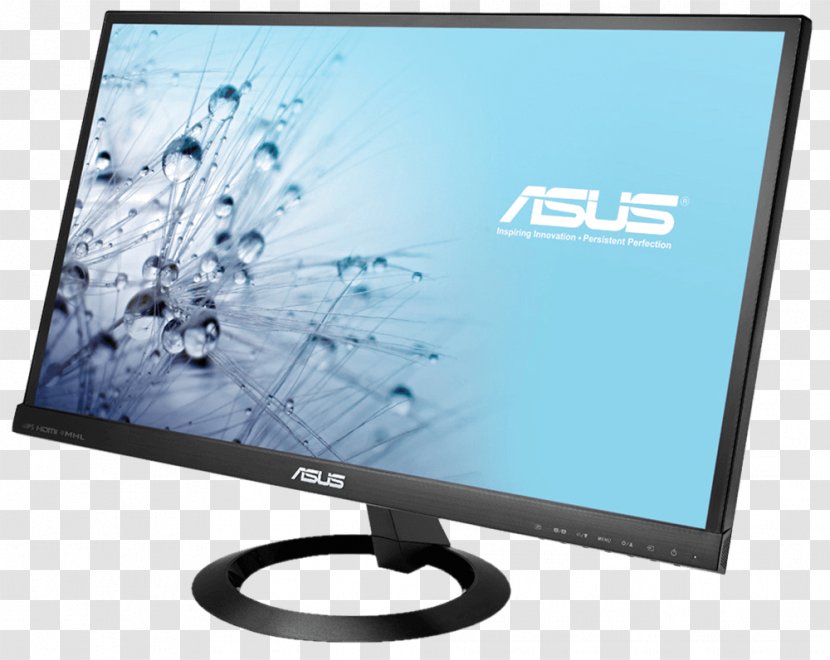 Computer Monitors IPS Panel 1080p ASUS Refresh Rate - Display Device - Digital Visual Interface Transparent PNG