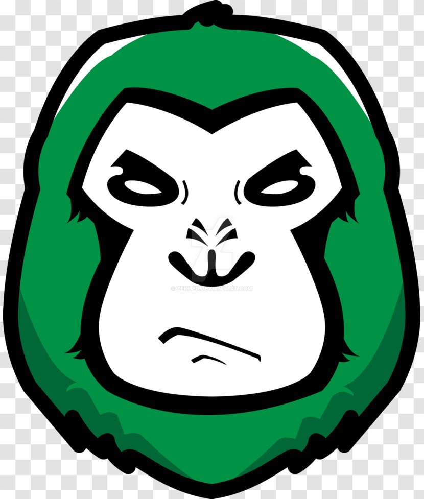 Character Fiction Clip Art - Fictional - Gorilla Logo Transparent PNG