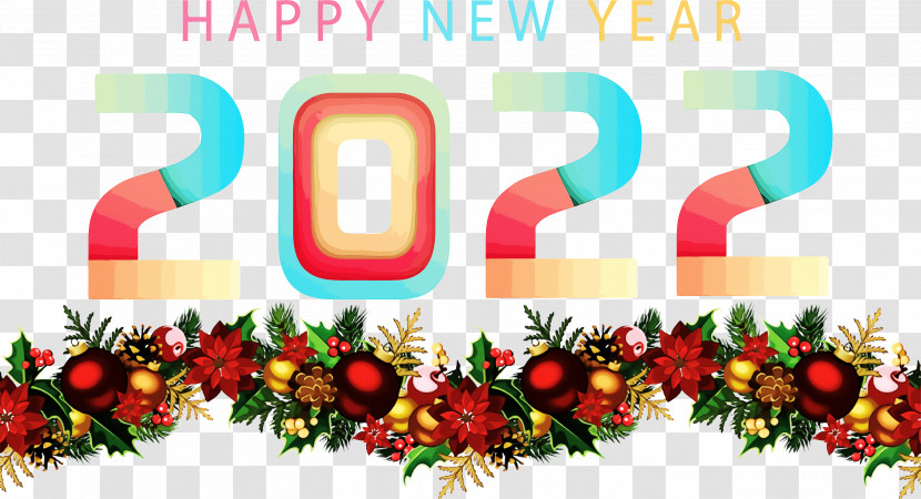 2022 Happy New Year 2022 New Year 2022 Transparent PNG