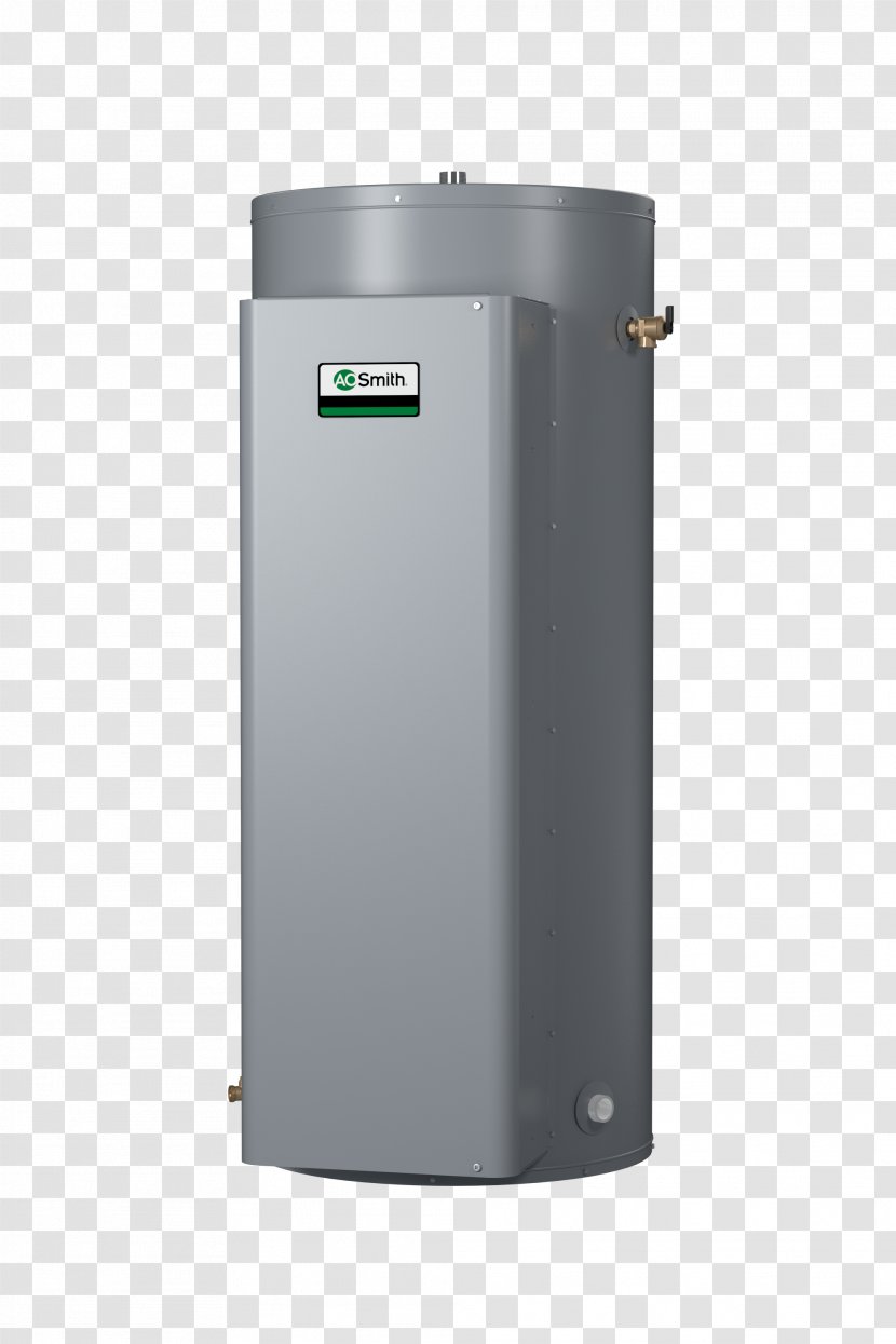Water Heating A. O. Smith Products Company Electricity Electric Natural Gas - Cylinder - Hot Transparent PNG