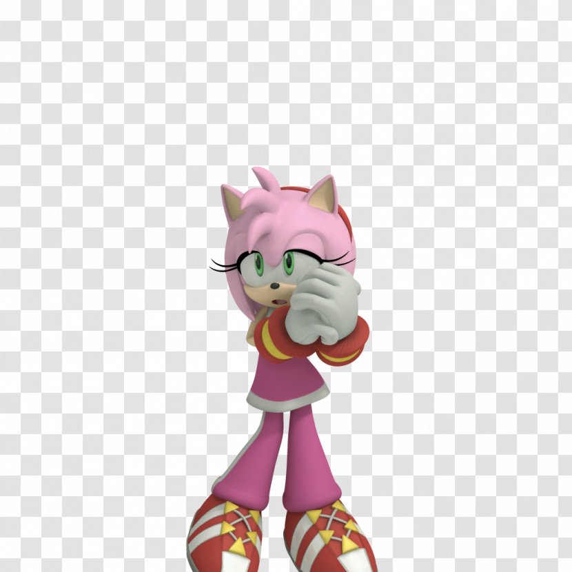 Sonic Free Riders Amy Rose Ariciul Tails - Cartoon Transparent PNG