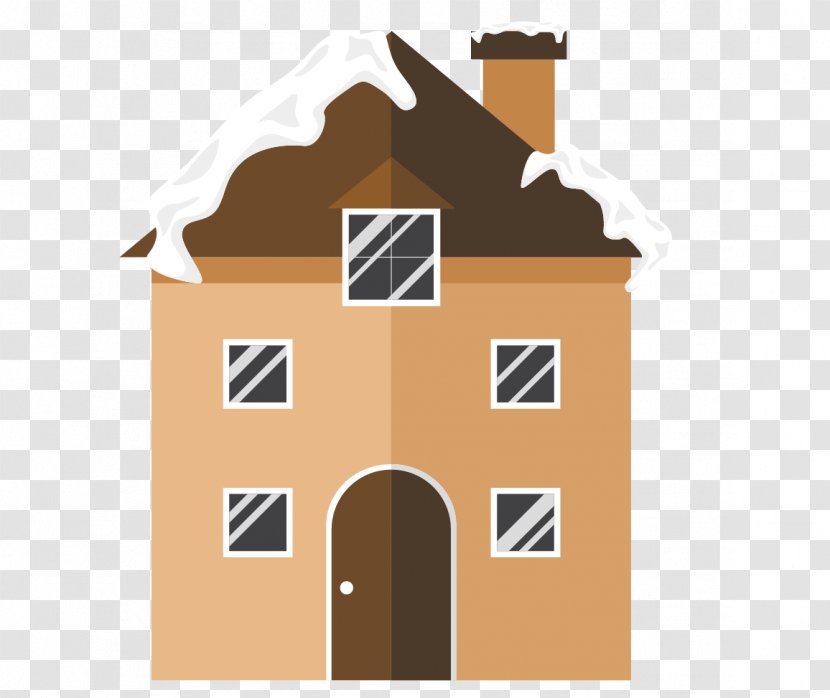 Roof Building House - Gratis - Vector City Snow Transparent PNG