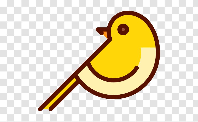 Bird Icon - Flying And Gliding Animals - Yellow Transparent PNG