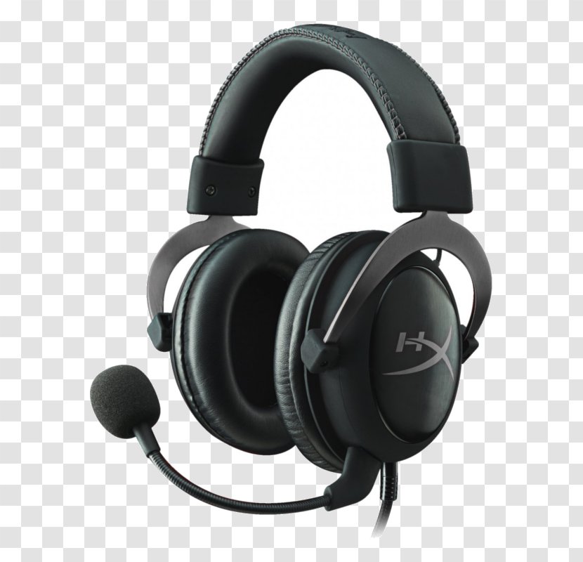 Kingston HyperX Cloud II Headset 7.1 Surround Sound Cards & Audio Adapters - 71 - Headphones Transparent PNG