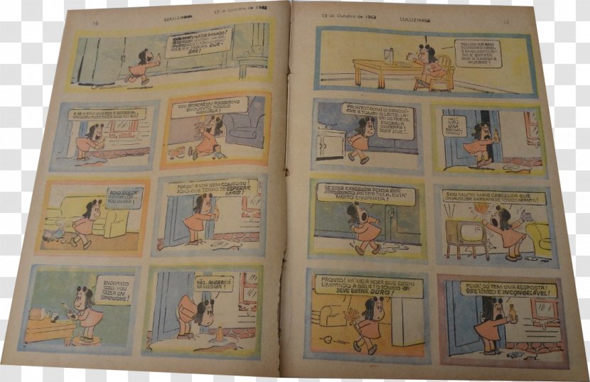 Television Paper Little Lulu Comic Book - Heart - Gibi Transparent PNG