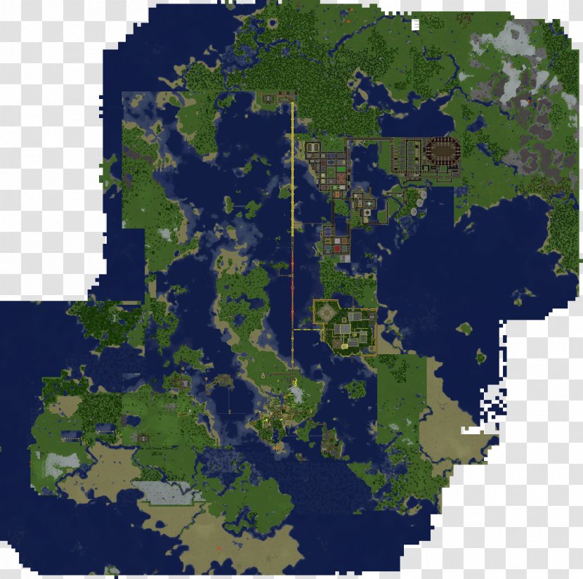 World Map Minecraft Cartography - Countdown 5 Days Creative Transparent PNG
