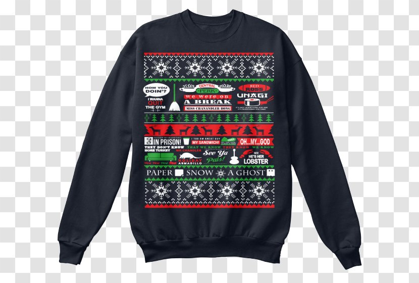 Christmas Jumper T-shirt Sweater - Shopping Transparent PNG