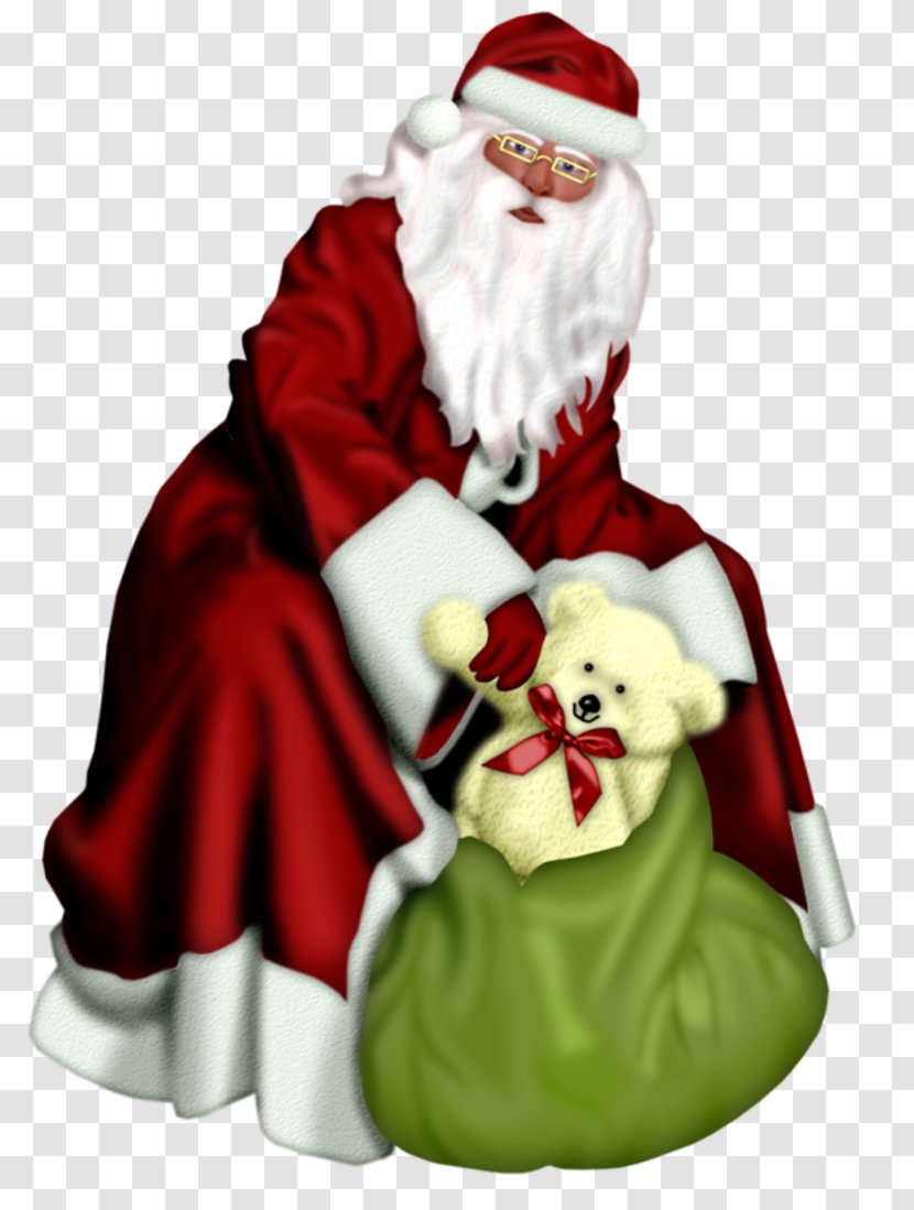 Santa Claus Ded Moroz Snegurochka Christmas Day New Year - Petite Vue Transparent PNG