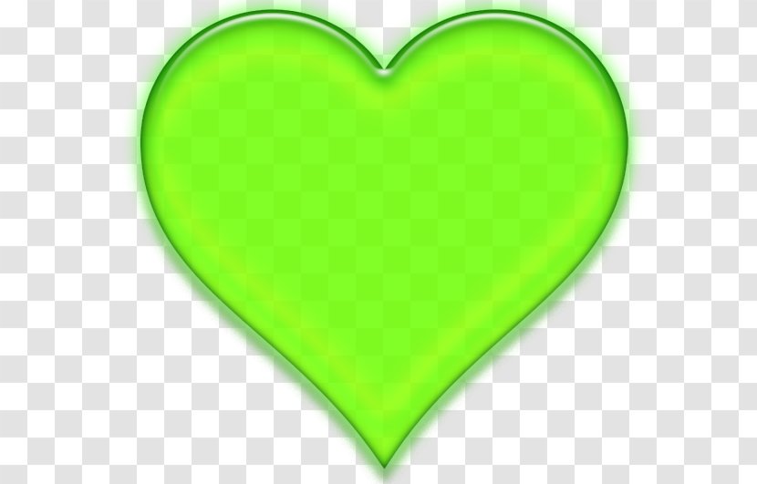 Green Heart Blue DeviantArt Transparent PNG