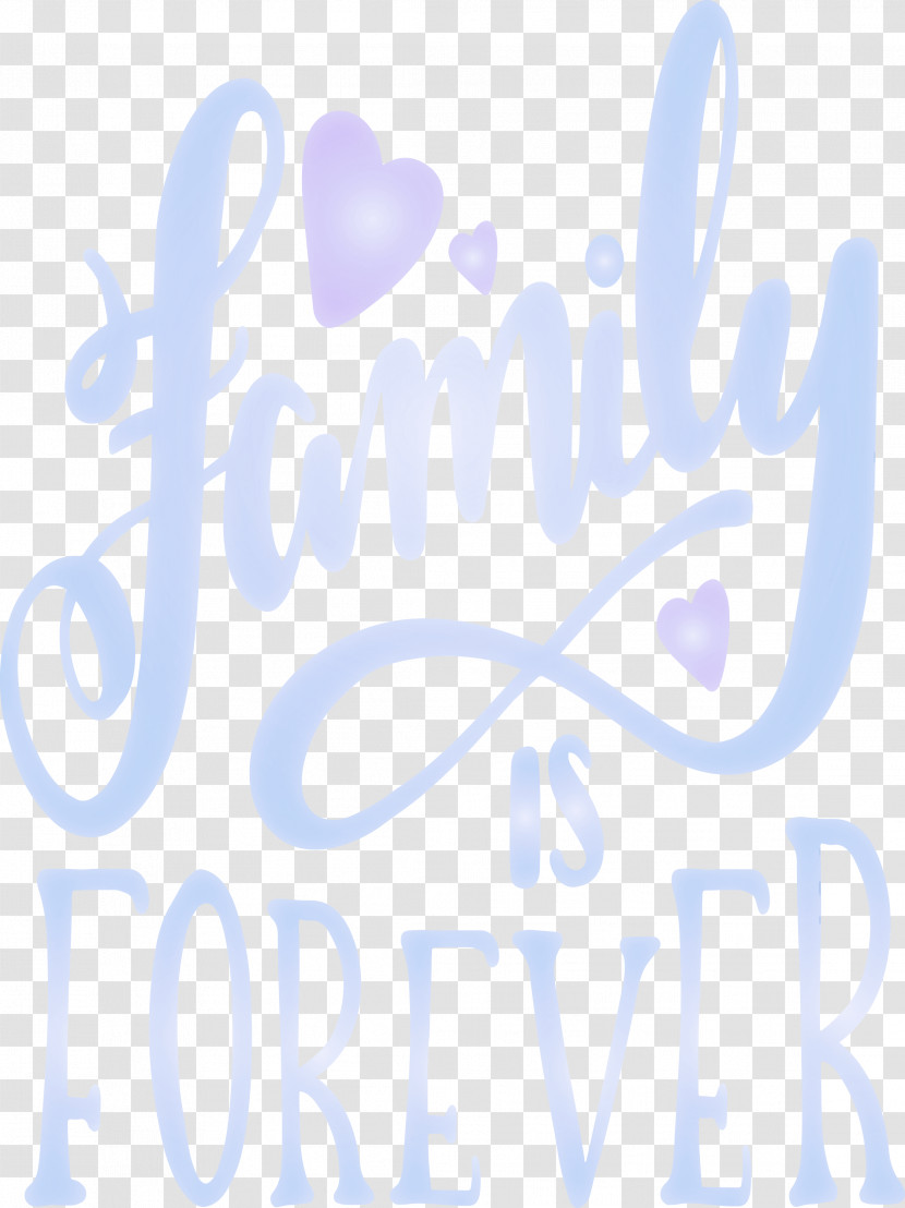 Family Day Heart Family Is Forever Transparent PNG