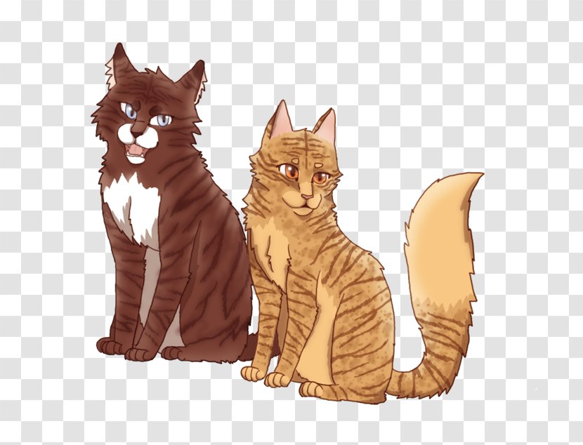 Tabby Cat Kitten Domestic Short-haired Warriors - Willowshine - Brother Sister Transparent PNG