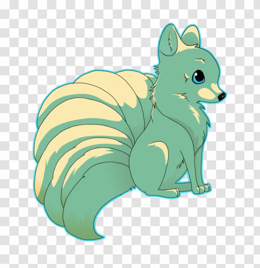 Red Fox Character Snout Clip Art - Nine Tails Transparent PNG