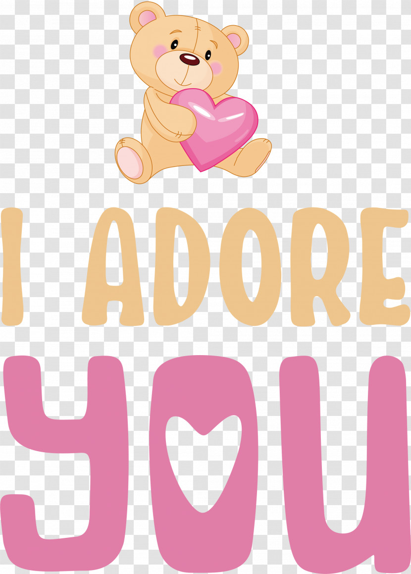 I Adore You Valentines Day Quotes Valentines Day Message Transparent PNG