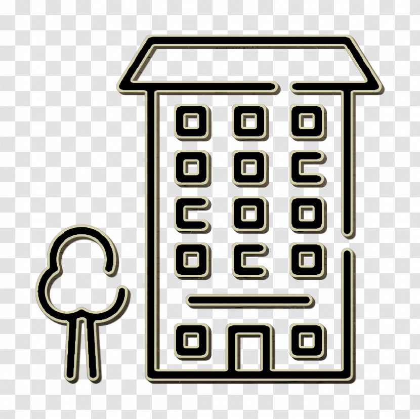 Building Icon Flat Icon Apartment Icon Transparent PNG