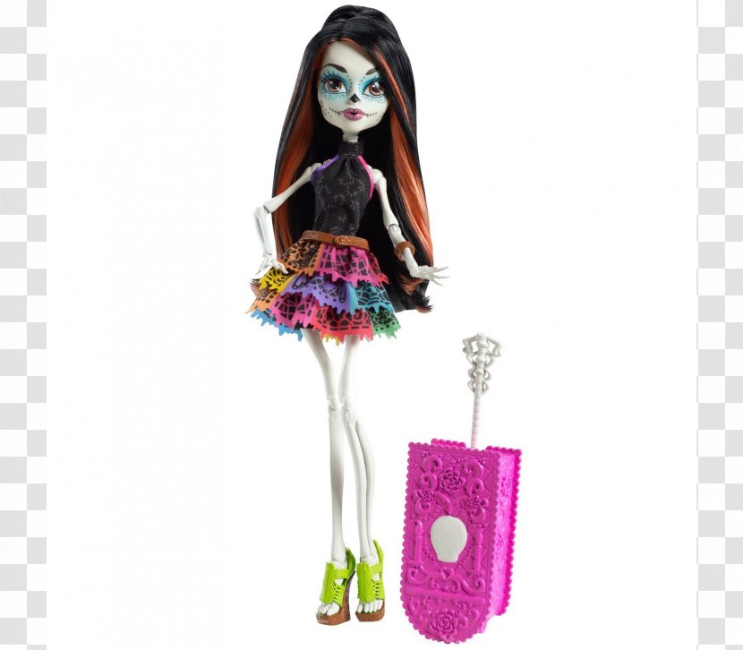 MONSTER HIGH Skelita Calaveras Collector's Figure Barn Monster High Doll Toy Transparent PNG