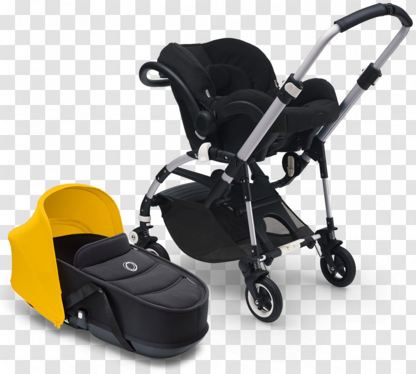 Bugaboo International Bee⁵ Baby Transport Bee3 Stroller - Car Seat - Bee Transparent PNG