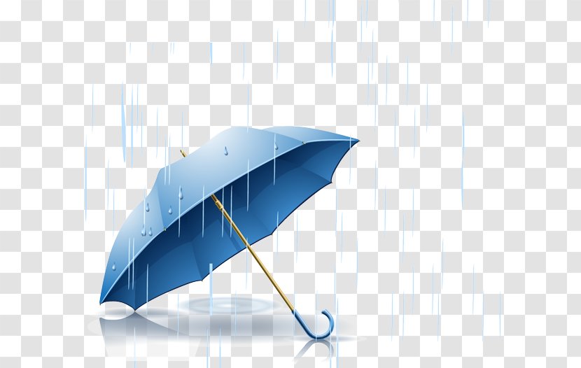 Umbrella Drawing Animated Film - Blue Transparent PNG