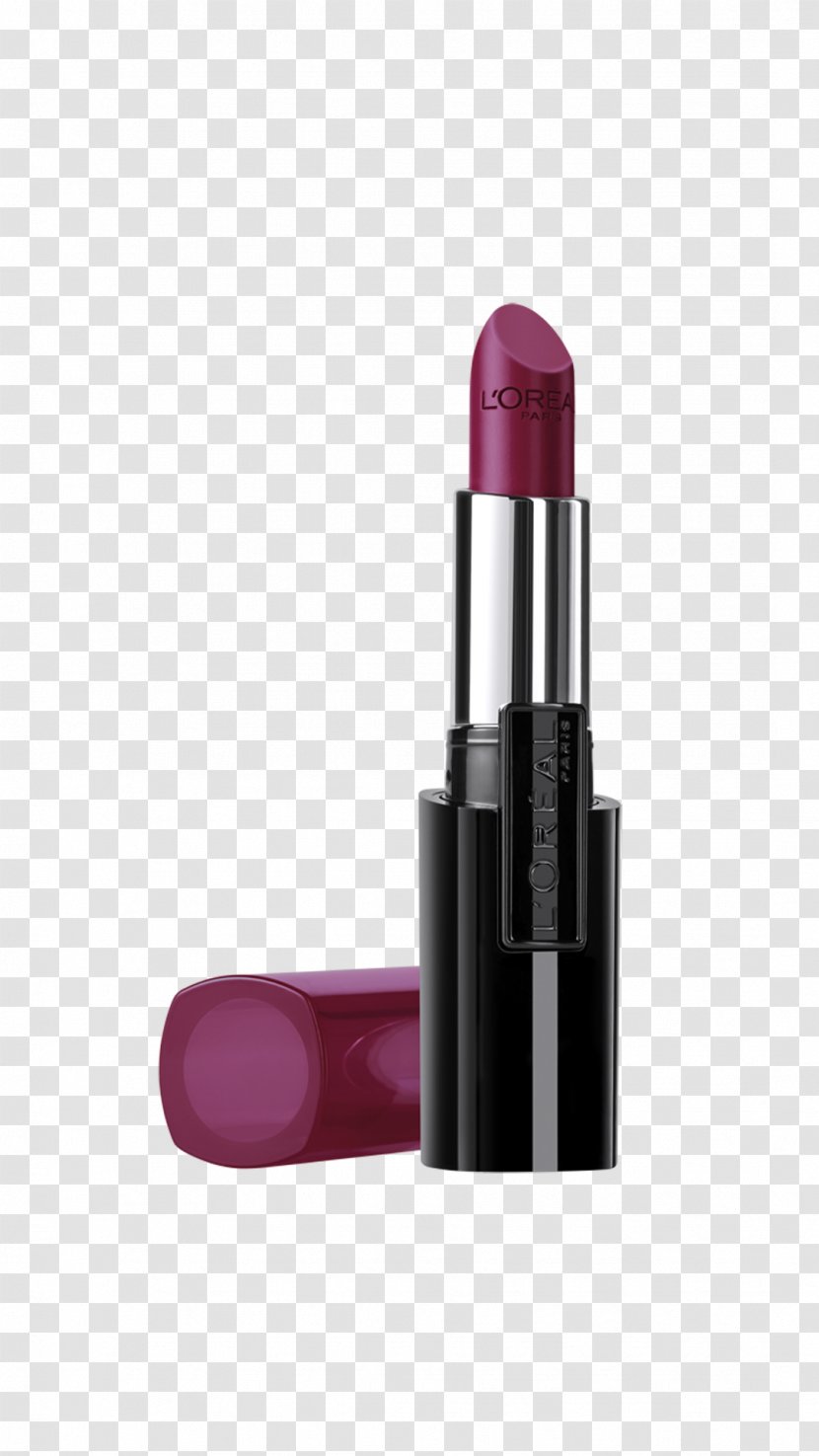Lipstick Cosmetics L'Oréal Infallible Le Rouge LÓreal - Magenta Transparent PNG