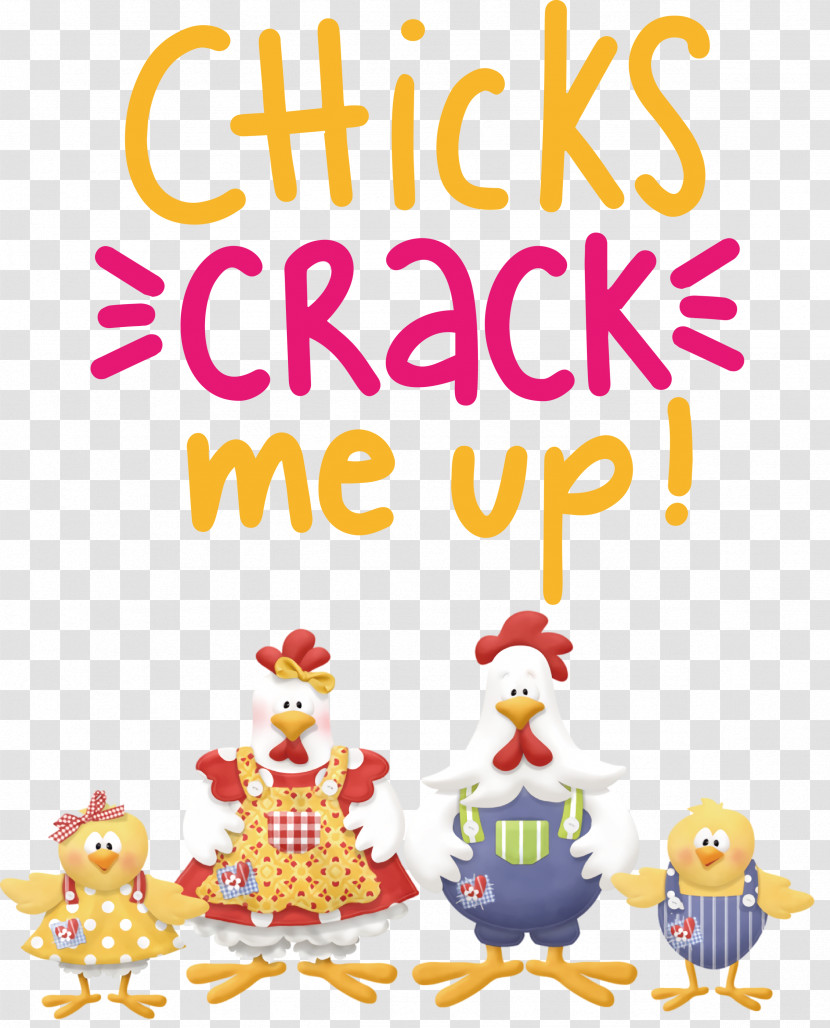 Chicks Crack Me Up Easter Day Happy Easter Transparent PNG