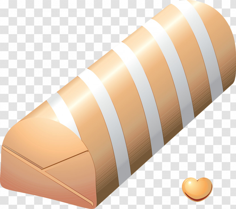 Cylinder Beige Transparent PNG