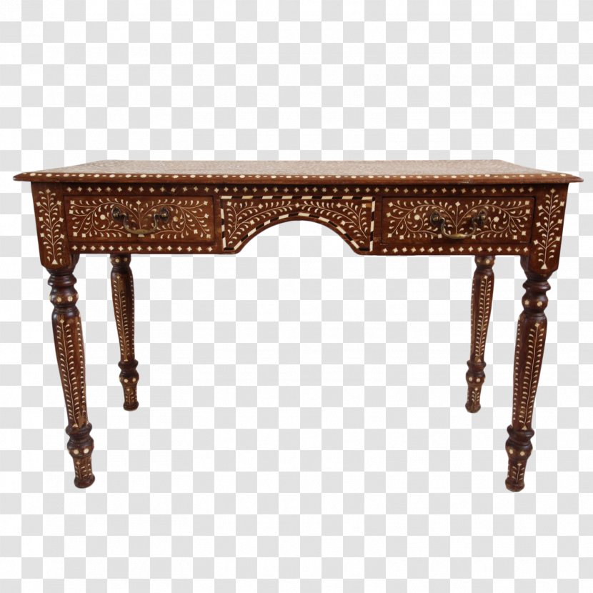 Table Inlay Queen Anne Style Furniture Couch Desk - Architecture Transparent PNG