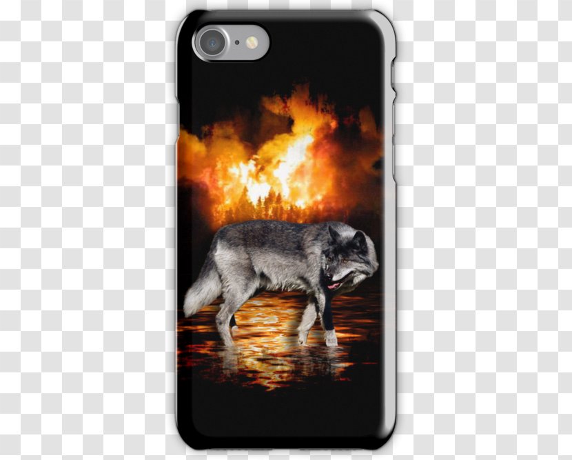 Gray Wolf Zazzle Wallet T-shirt IPhone 7 - Iphone Transparent PNG