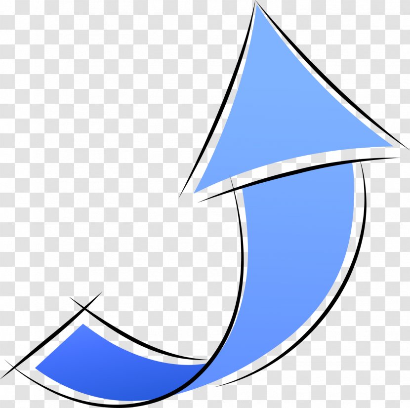 Arrow Pattern - Triangle - Blue Transparent PNG
