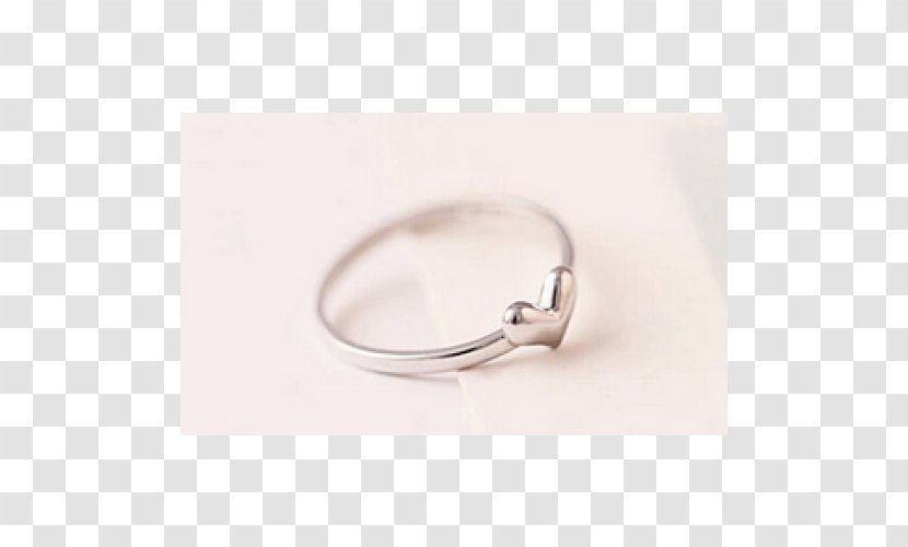 Silver Body Jewellery - Platinum - Ring Transparent PNG