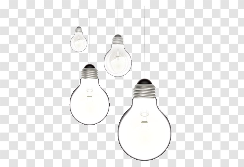Light Fixture Glass Incandescent Bulb - Lighting Transparent PNG