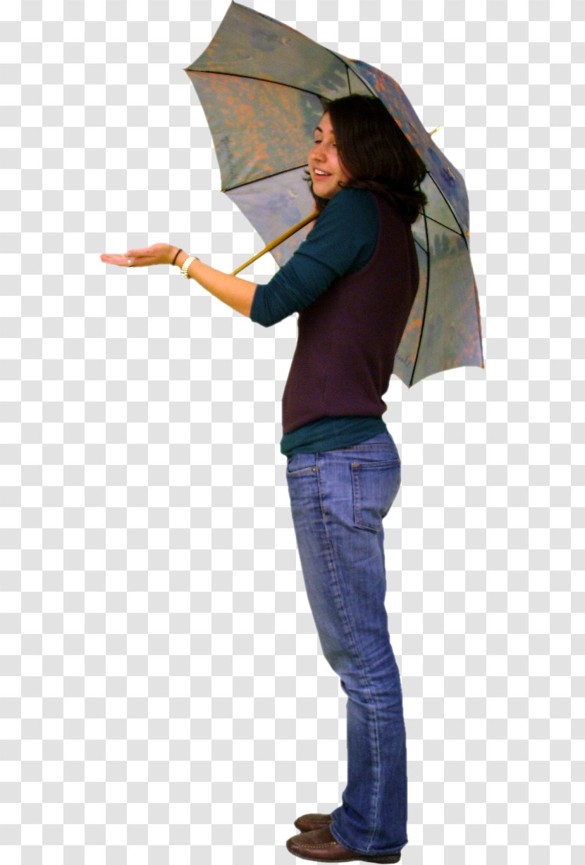 Image Editing - PEOPLE WITH UMBRELLA Transparent PNG