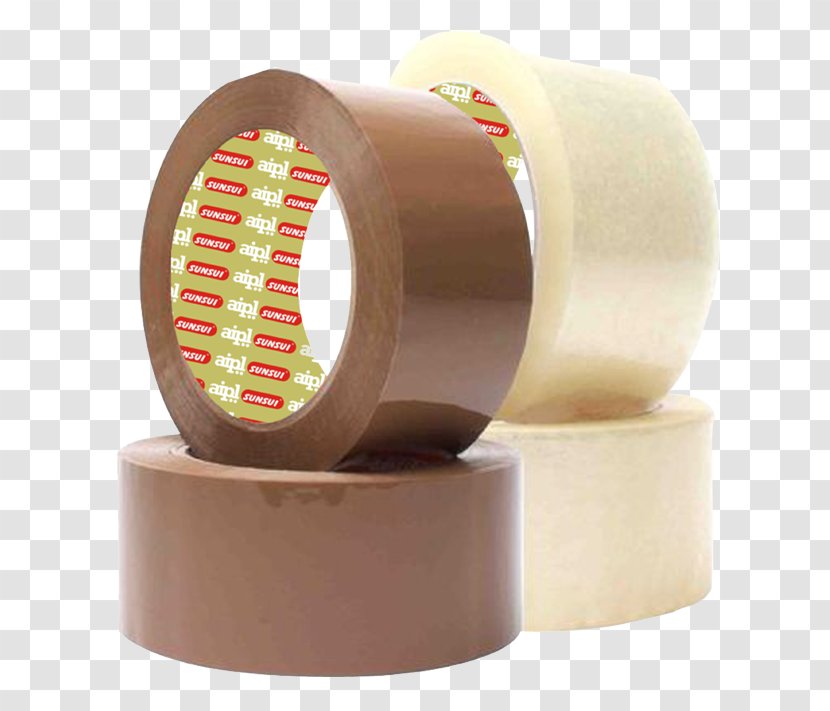 Adhesive Tape Box-sealing Pressure-sensitive Scotch - Industry - Packaging And Labeling Transparent PNG
