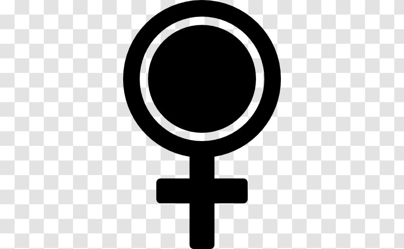Gender Symbol Female Woman - Cross Transparent PNG