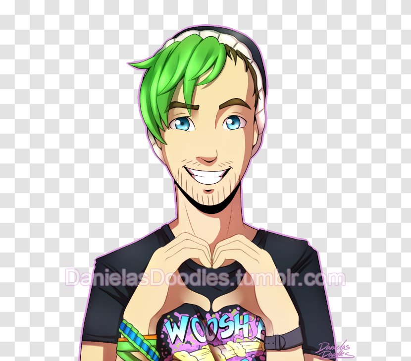 Jacksepticeye YouTuber Gamer - Heart - Youtube Transparent PNG