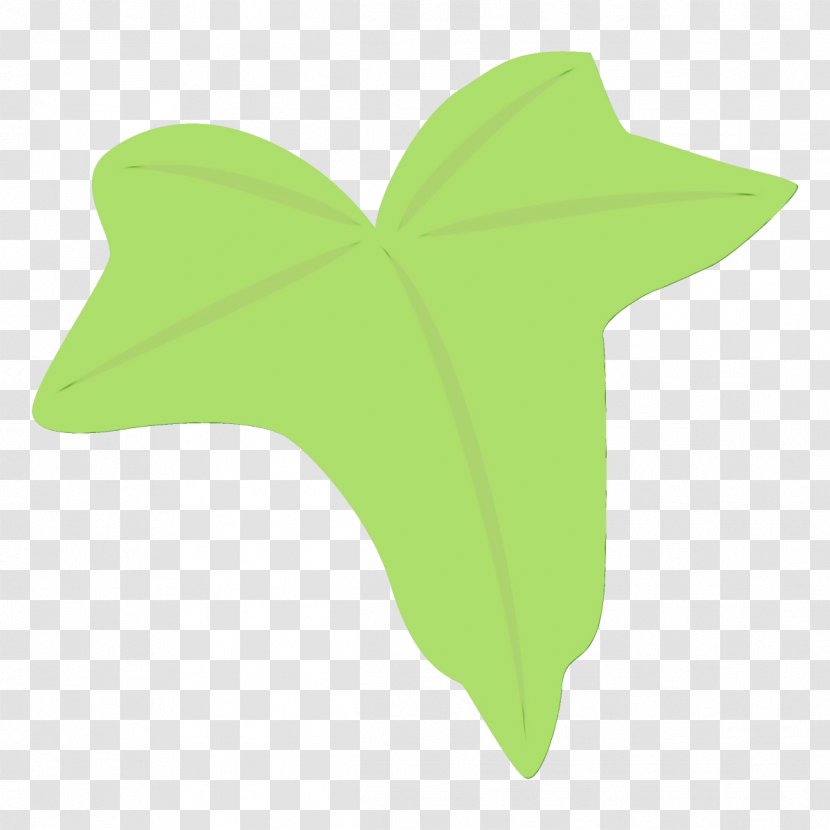 Green Leaf Symbol Plant Petal - Paint Transparent PNG