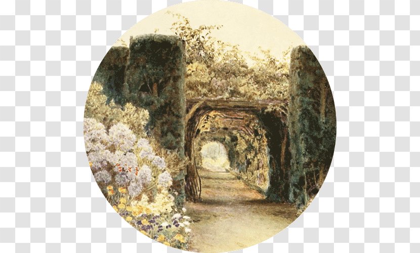 VILLER The GARDEN Ruins Lower Rhine Region Jekyll - Cottage Garden Border Transparent PNG