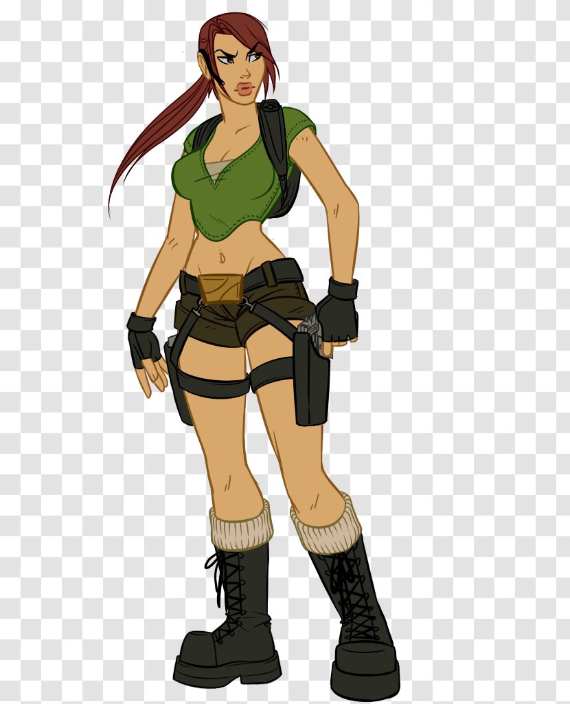 Animated Cartoon Costume Character - Fiction - Tomb Raider Transparent PNG