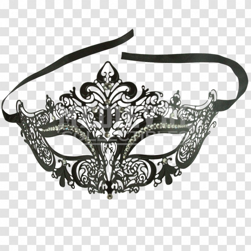 Masquerade Ball Mask Filigree Gold Costume - Blindfold Transparent PNG