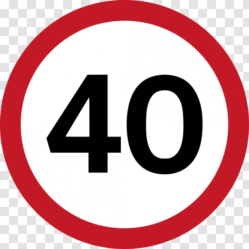 Traffic Signs Regulations And General Directions Speed Limit Road - Logo - Sign Transparent PNG