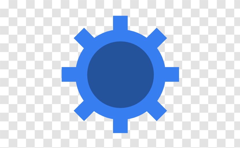 Electric Blue Symbol - System Settings Transparent PNG