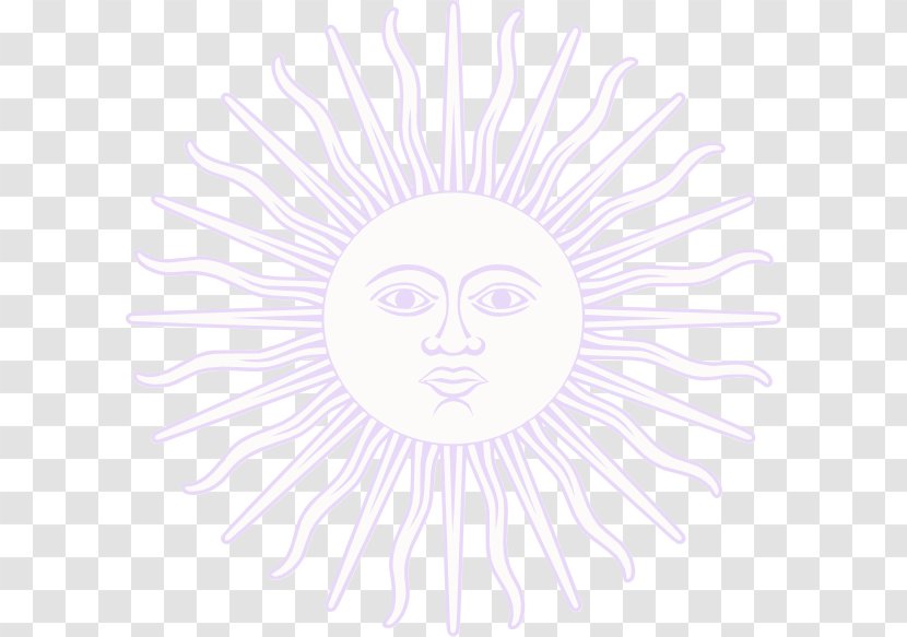 Flag Of Argentina Sun May Logo Sketch - Frame - Plag Transparent PNG