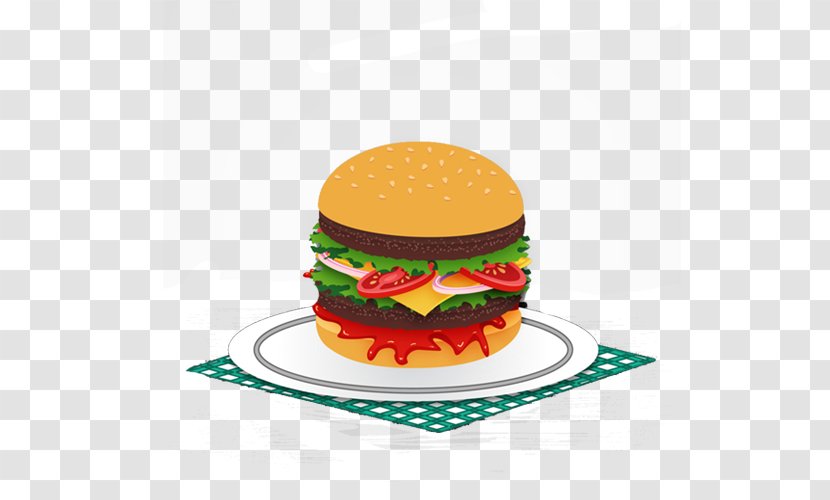 Hamburger Cheeseburger Fast Food - Meal - Bread Transparent PNG