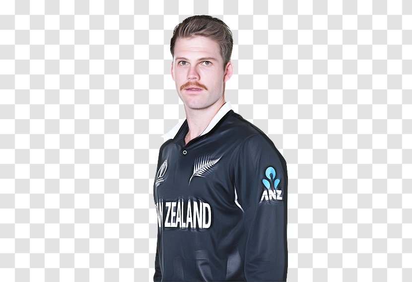 Lockie Ferguson New Zealand National Cricket Team Sports Jersey - Number - Coach Uniform Transparent PNG