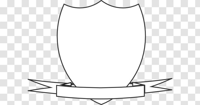 Escutcheon Crest Shield Clip Art - Ribbon Cliparts Transparent PNG