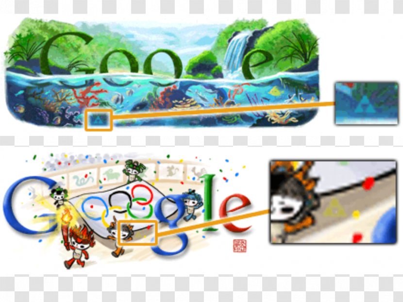 Doodle4Google Google Doodle Triforce Logo - Fairy Tale Transparent PNG