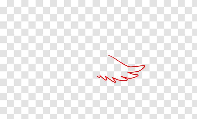 Logo Line Point Shoe Font - Wing Transparent PNG