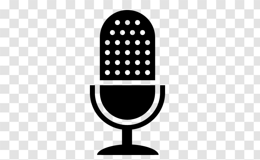 Microphone Logo Radio - Cartoon - Podcast Transparent PNG