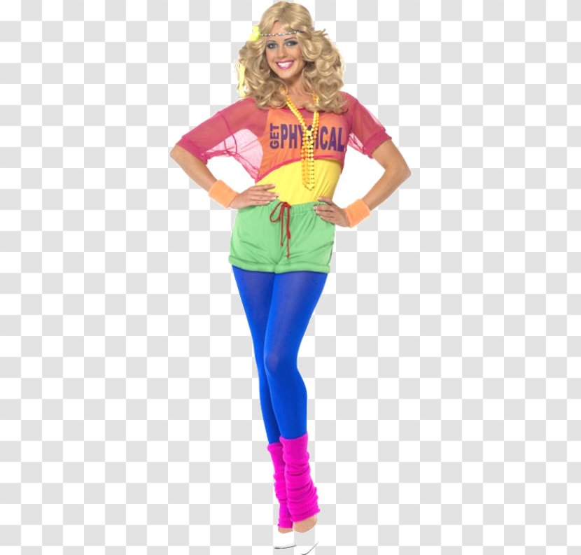 1980s Halloween Costume Clothing Amazon.com - Leggings - 80 S Costumes Transparent PNG