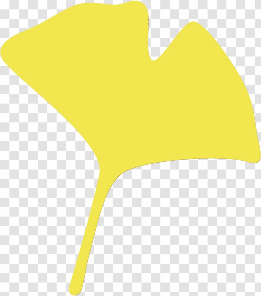 Yellow Leaf Plant Logo Transparent PNG