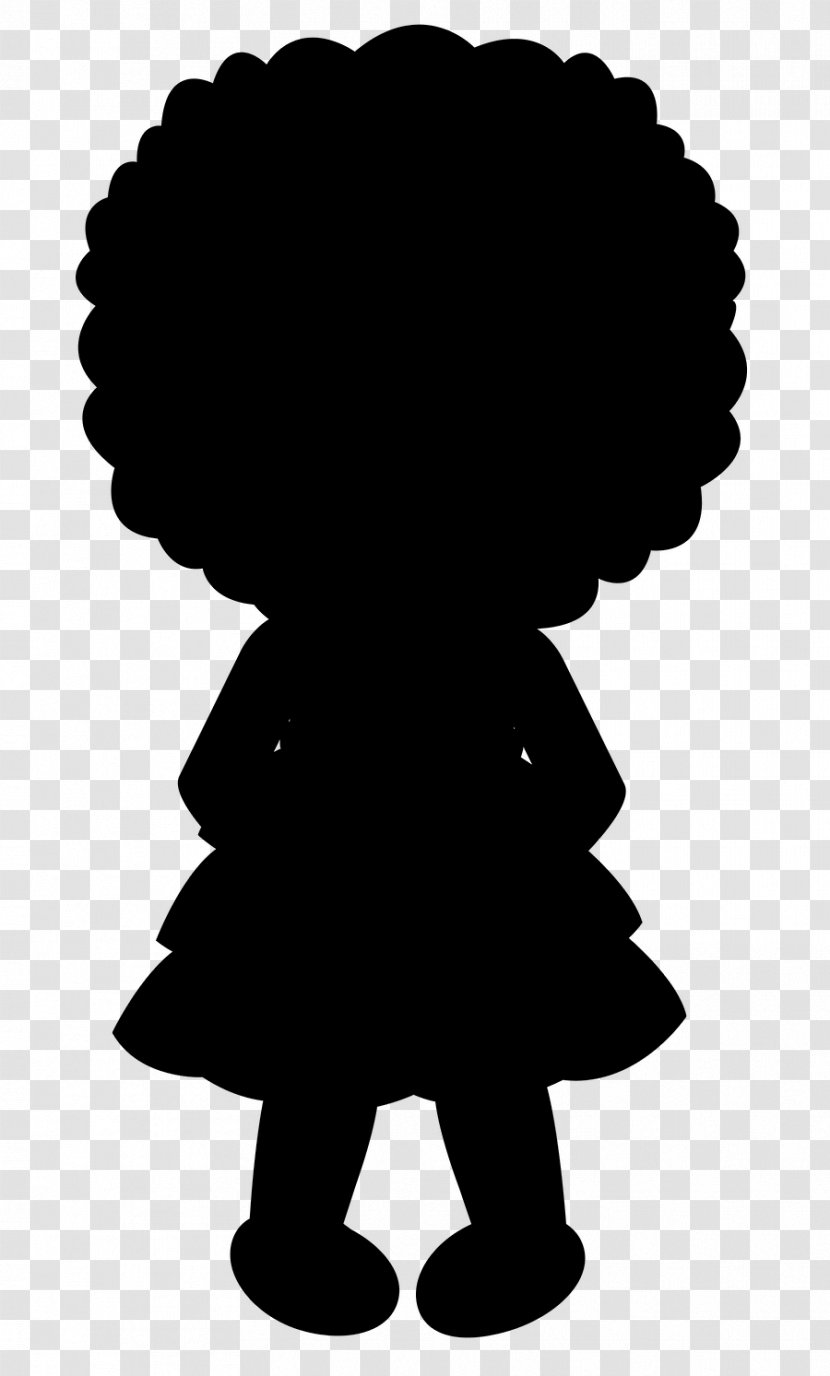 Silhouette Tree Clip Art Black M - Cartoon - Blackandwhite Transparent PNG