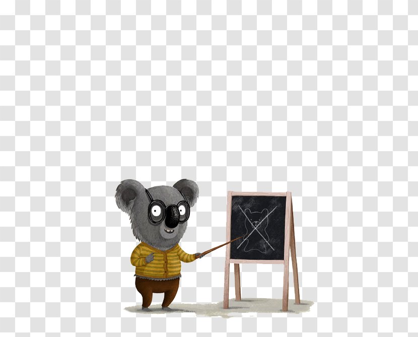 Koala Nie Pozwala! Illustrator Text Illustration - Watercolor - Teacher Transparent PNG
